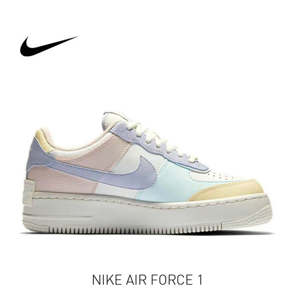 AF 1 白藍粉1