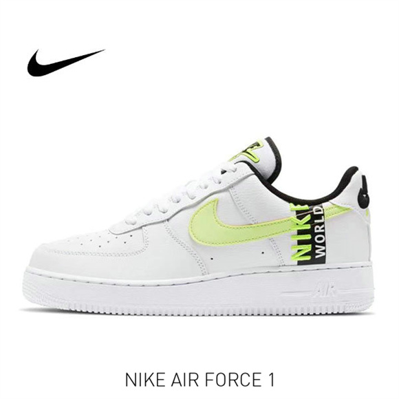 AF 1 WW 白熒光綠5