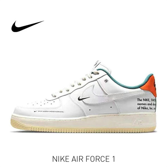 AF 1 Low白綠橙2