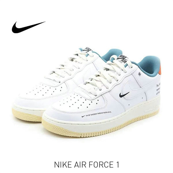 AF 1 Low白綠橙4