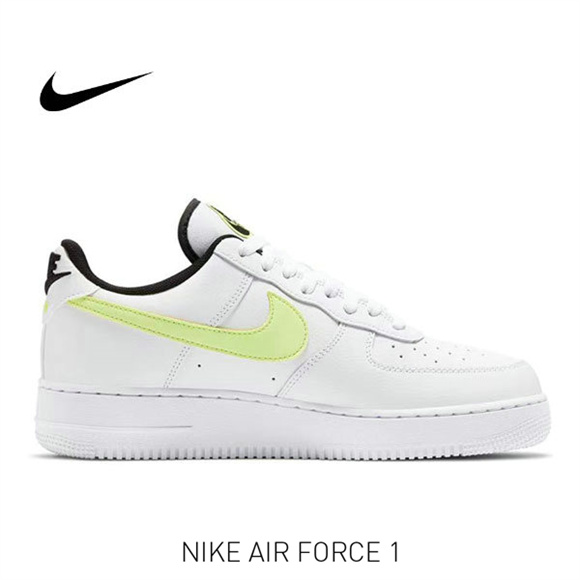 AF 1 WW 白熒光綠2